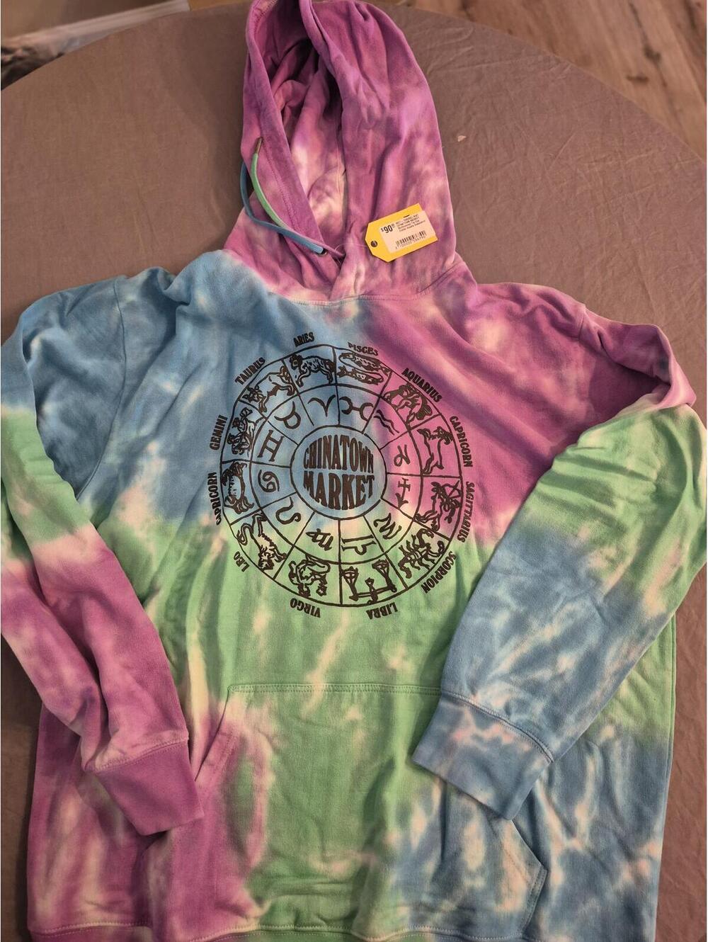 Chinatown Market Tyedye Hoodie Size 2XL XXL BNWT